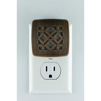 GE CoverLite Light Sensing LED Night Light, Oil-Rubbed Bronze