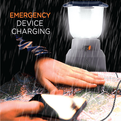 EcoSurvivor USB Charging LED Lantern, Gray