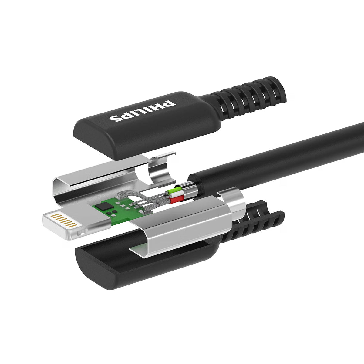 Philips USB-A to Lightning™ 4ft. Charging Cable