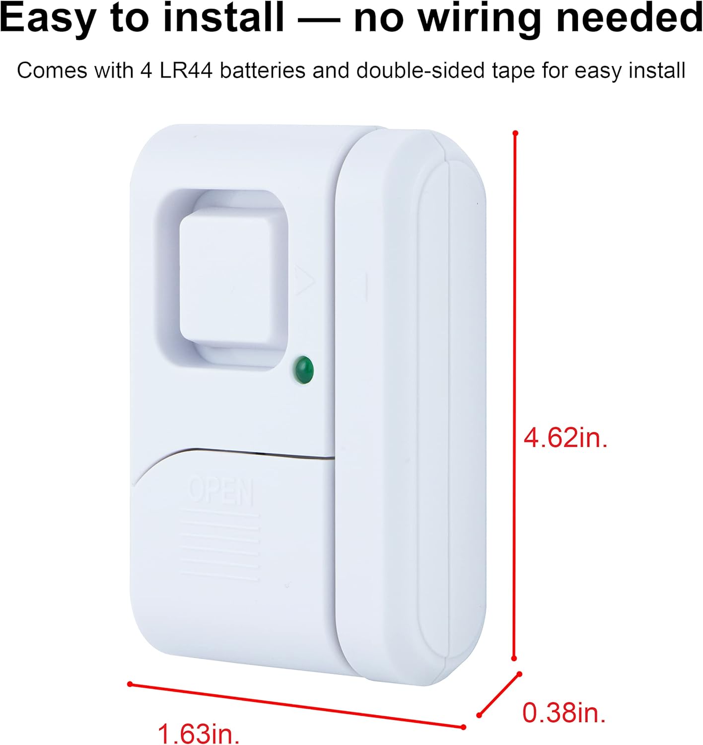 UltraPro Battery-Operated Magnetic Window Alarm