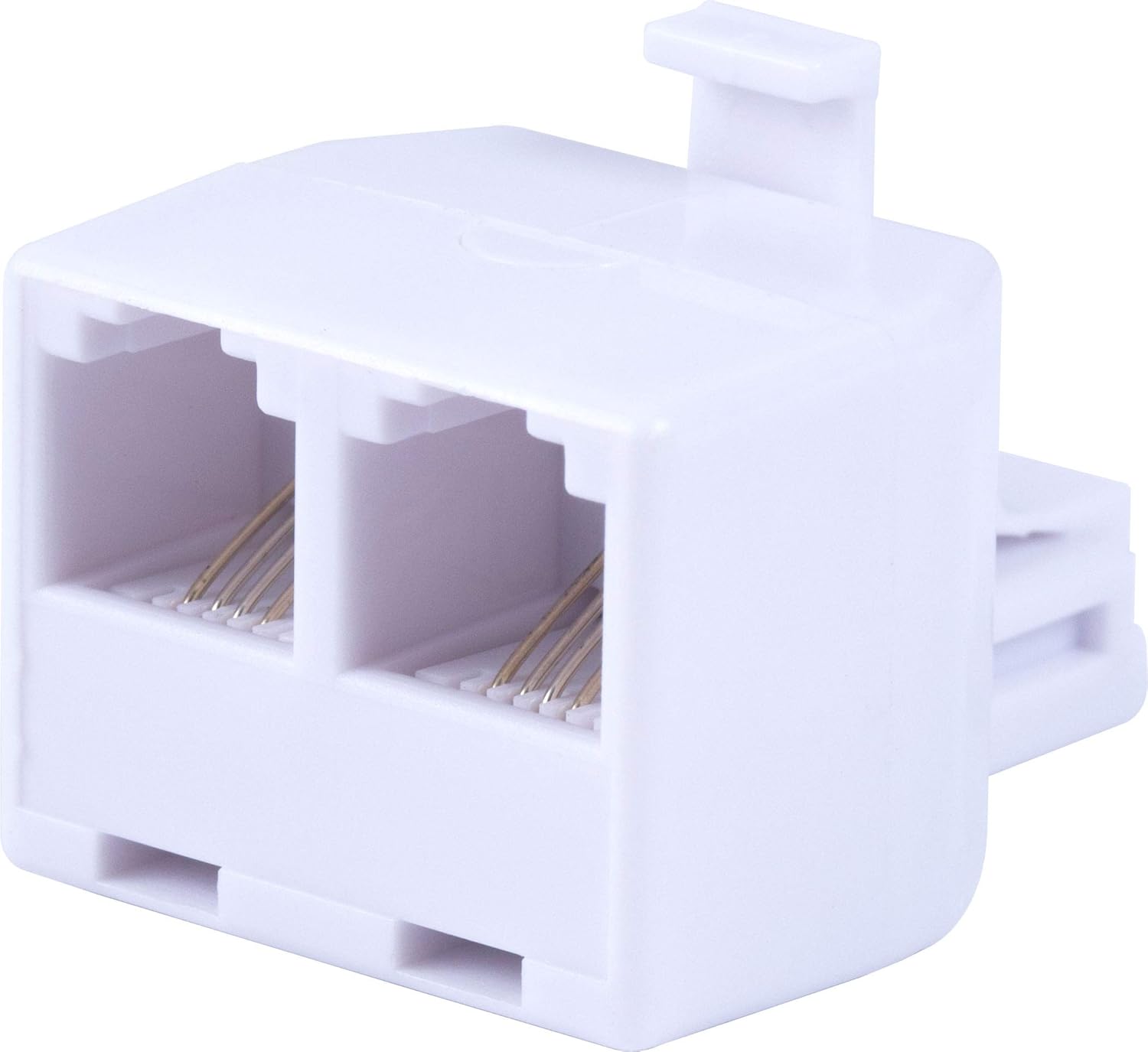 Power Gear White In-Wall Duplex Adapter