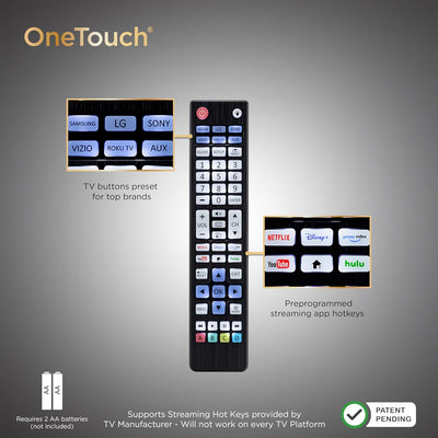 UltraPro One-Touch Replacement Remote, 2-Device, Backlit