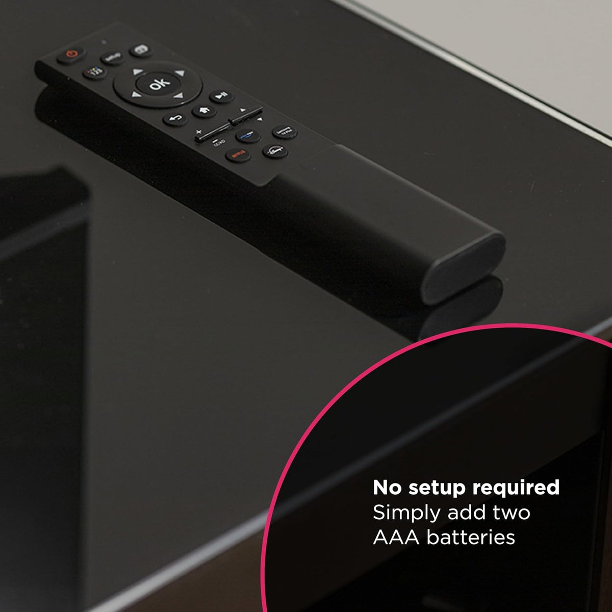 GE-branded Samsung TV Replacement Remote