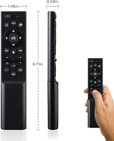 UltraPro Samsung Replacement Remote, Black