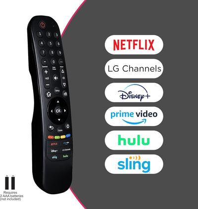 GE-branded LG TV Replacement Remote