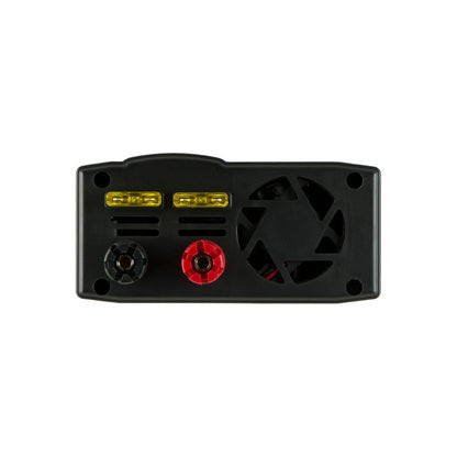 Power Gear 2-Outlet 2-USB Charging Portable Power Inverter, Black