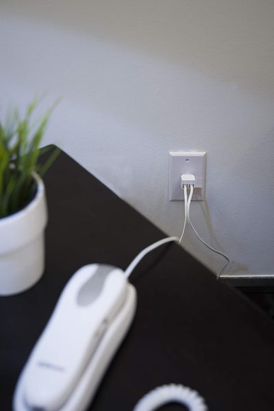 Power Gear White In-Wall Duplex Adapter