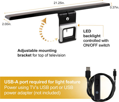 GE-branded Enlighten Color-Changing HD Antenna with LED Backlight