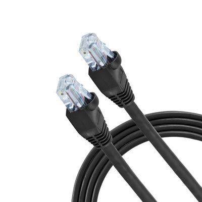 GE Cat5E Ethernet Cable, 6ft, Black