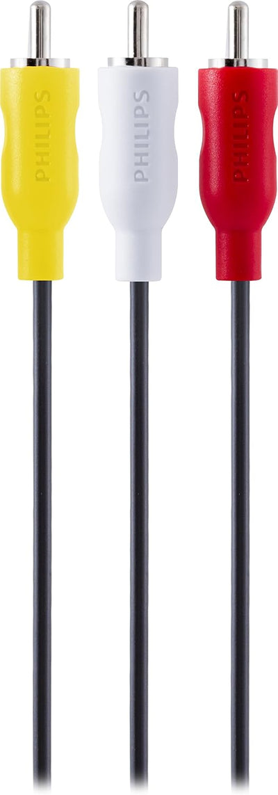 Philips 6 ft. Composite Audio/Video Cable, 2 Pack