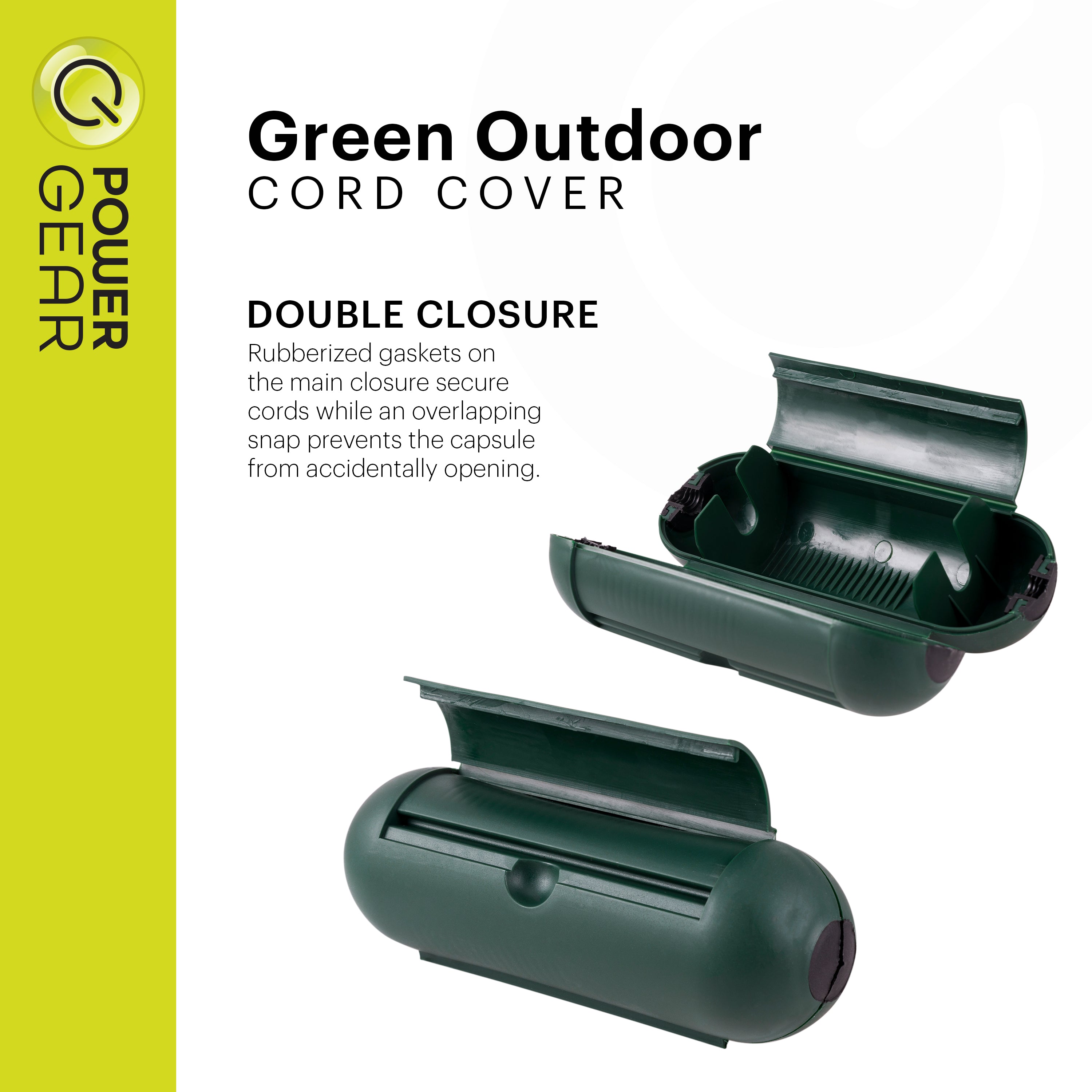Power Gear Outdoor Cord Cover, Green