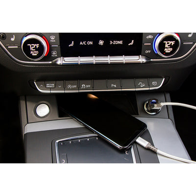 Philips 2-USB Car Charger, Black