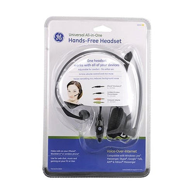 GE Universal All-in-One Hands-Free Headset