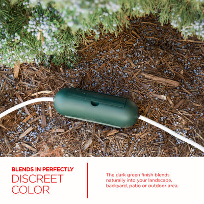 UltraPro Outdoor Cord Plug Cover, Green