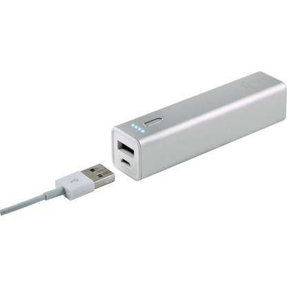 Power Gear 1-USB Charging Battery Pack, 3300mAh, Gray