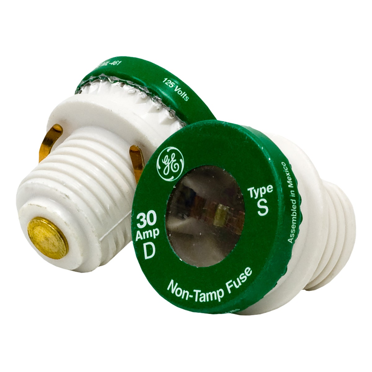 Power Gear 30-Amp Fuse Type S/SL with Time Delay, 2 Pack, White