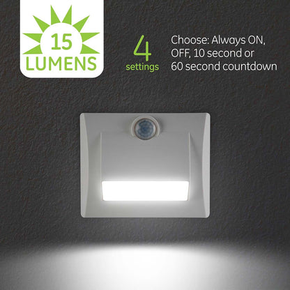 GE Motion-Sensing Path Light, White