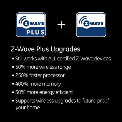 Enbrighten Z-Wave In-Wall Smart Motion Switch, White/Almond