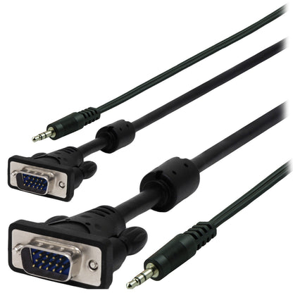 GE 6ft. VGA/SVGA Cable, Black