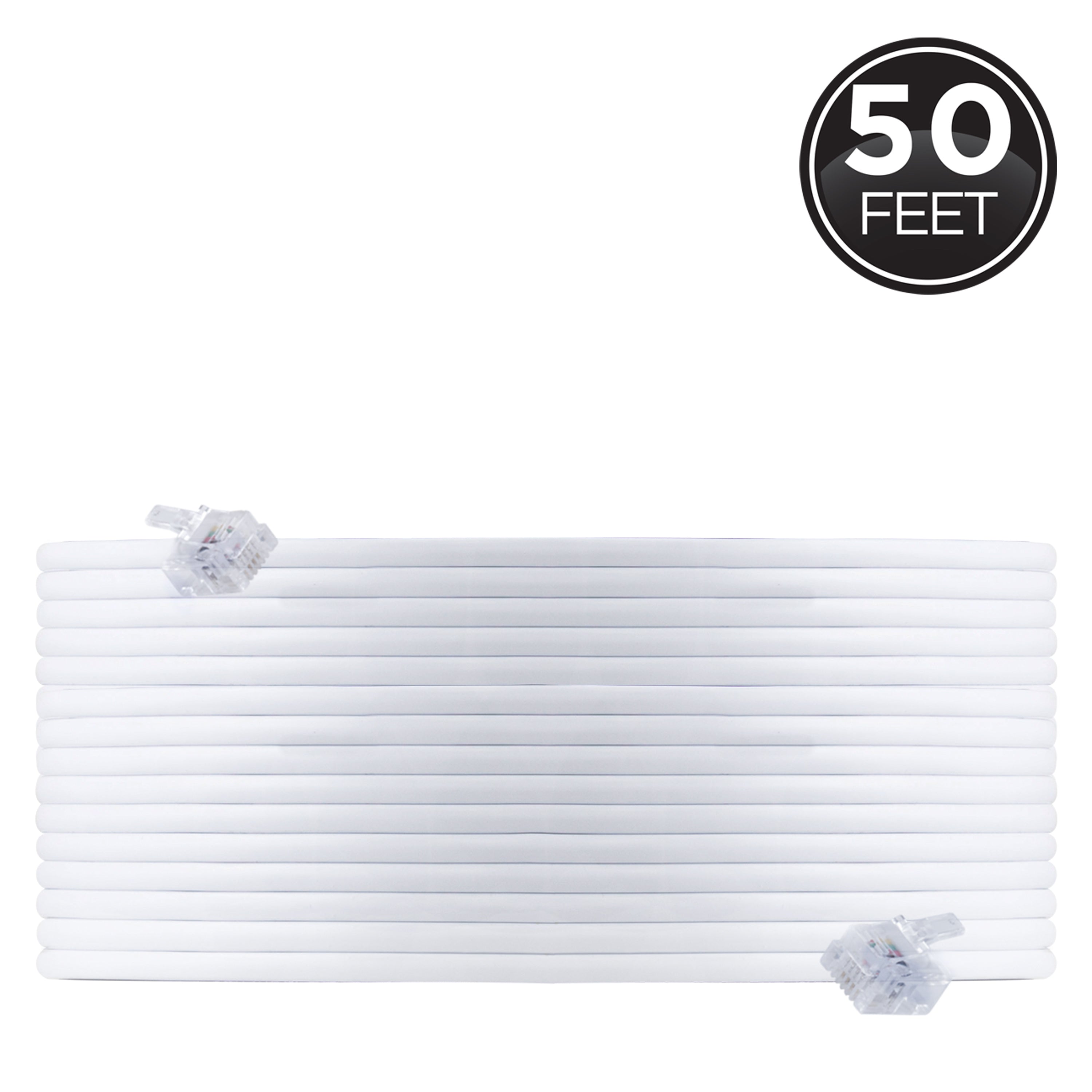 Power Gear 50ft. Line Cord, White