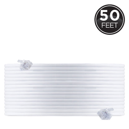 Power Gear 50ft. Line Cord, White