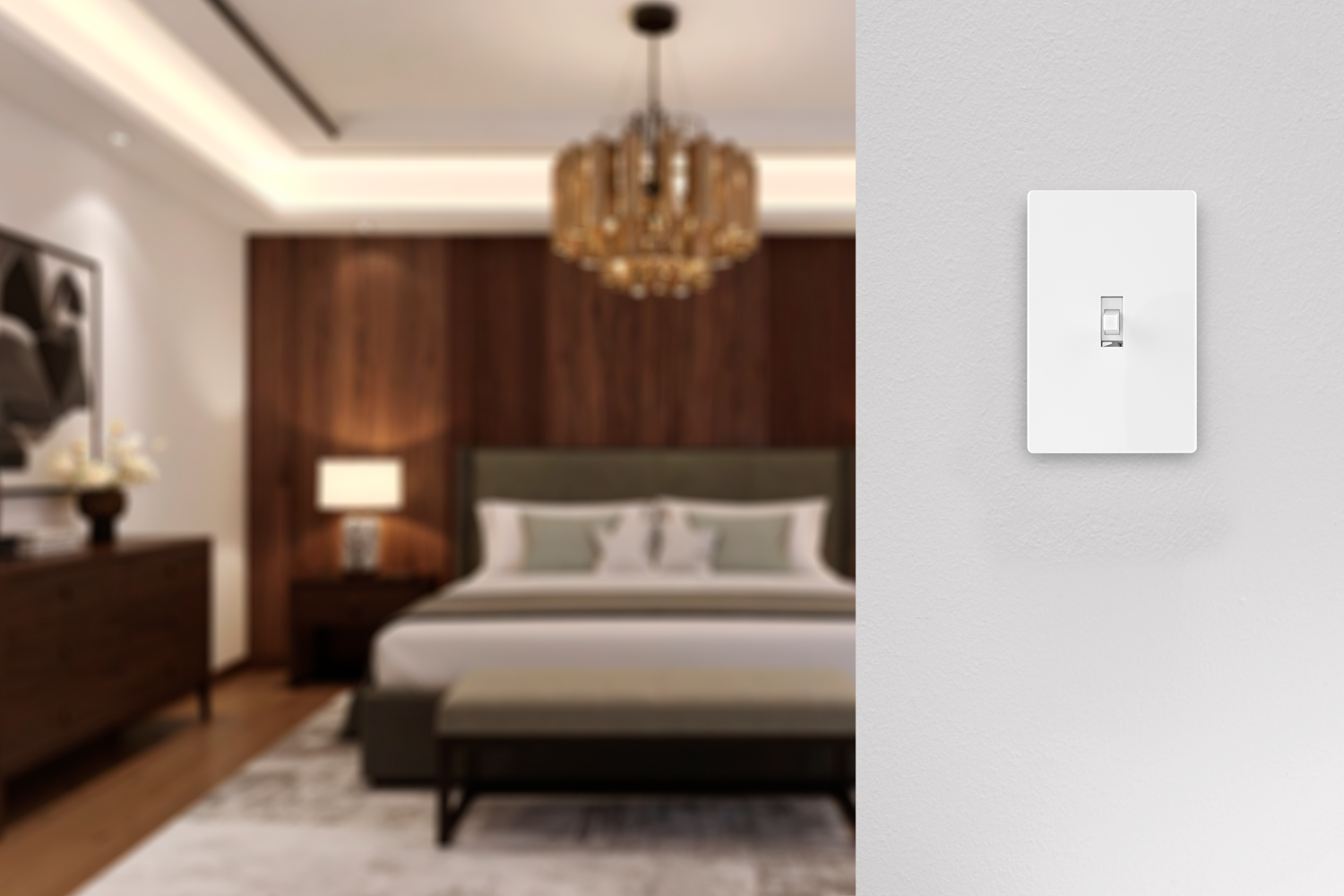 Enbrighten 800 Series Z-Wave Toggle Dimmer