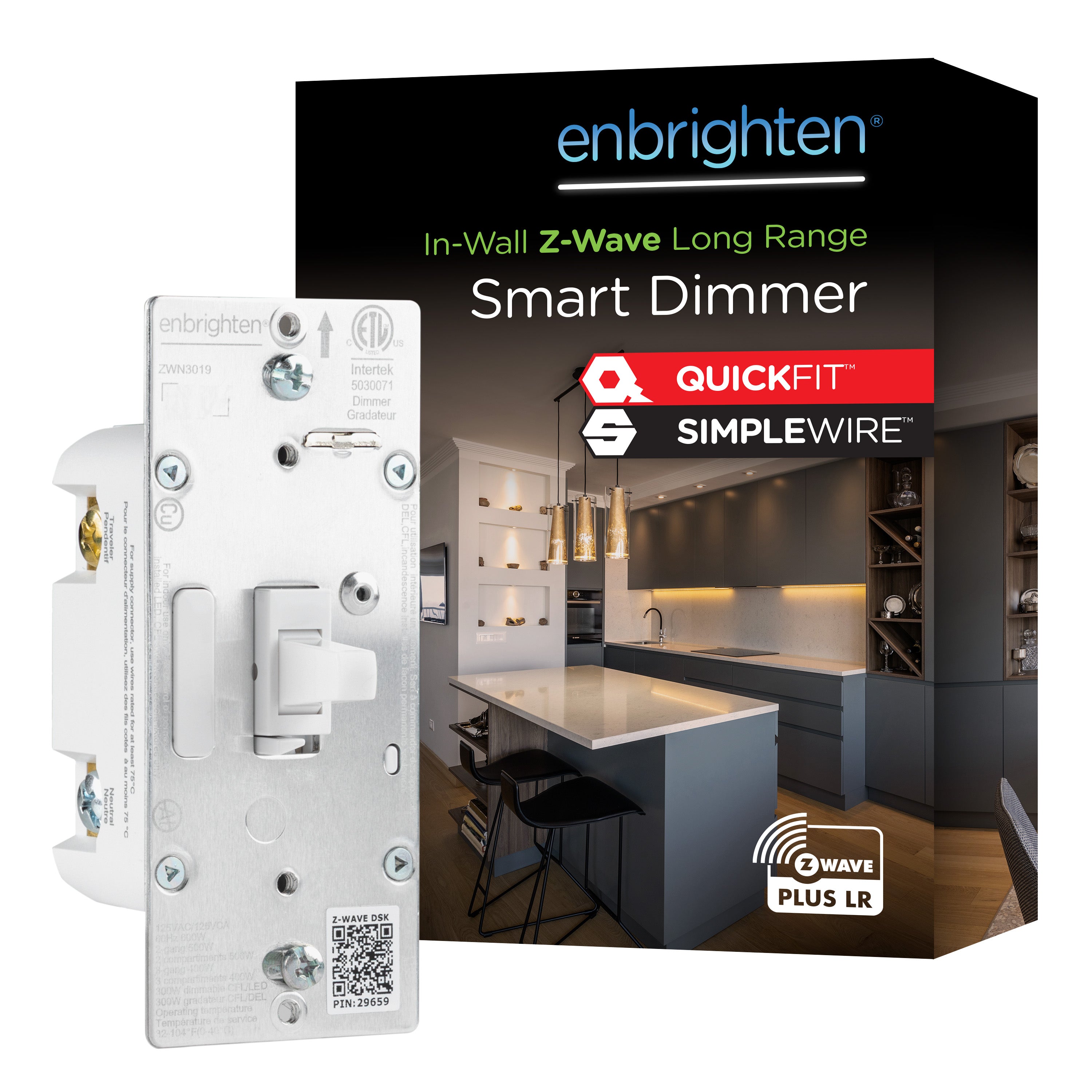 Enbrighten 800 Series Z-Wave Toggle Dimmer – Jasco