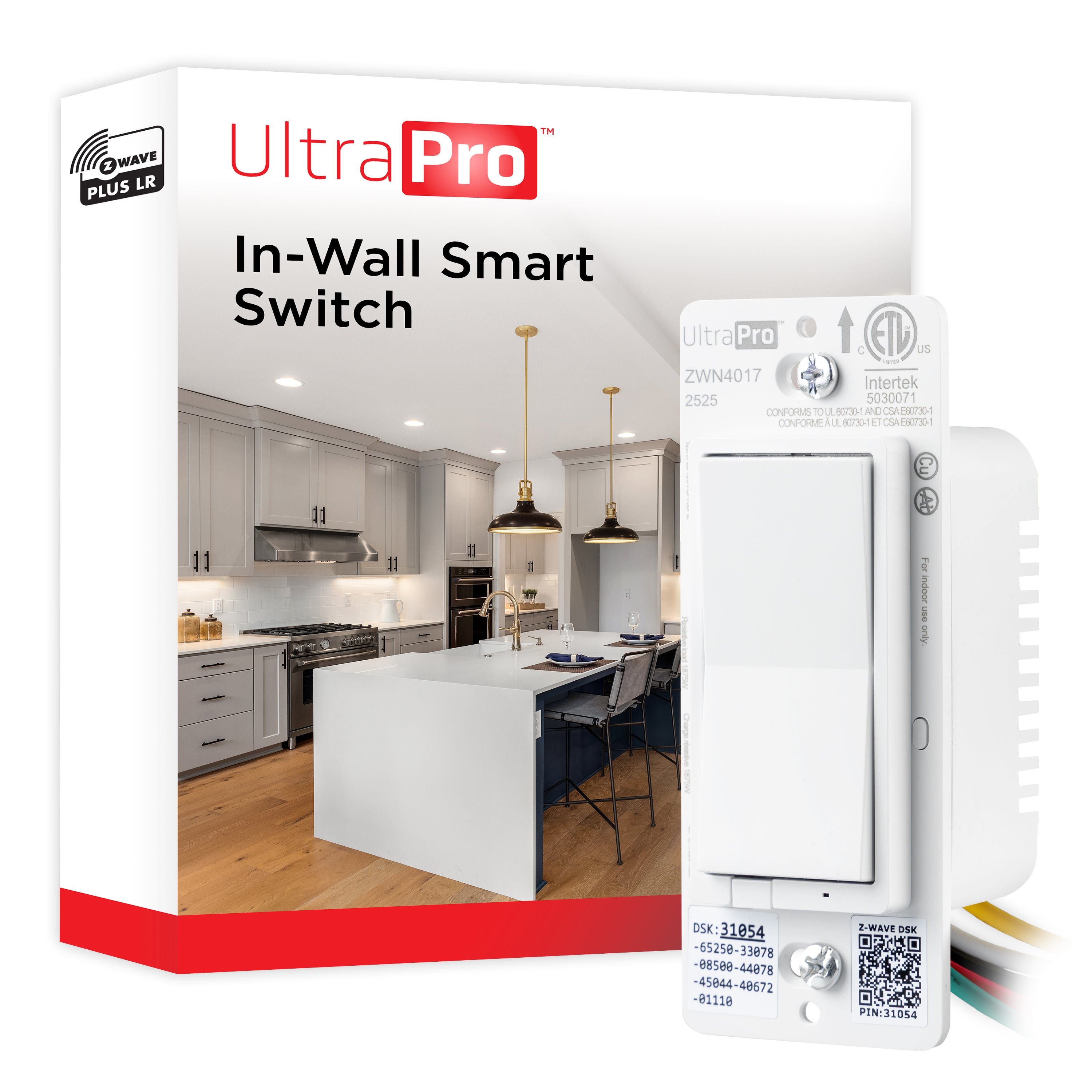 UltraPro 800 Series Z-Wave On/Off Switch