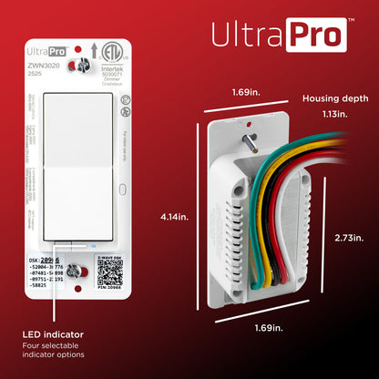 UltraPro 800 Series Z-Wave Dimmer