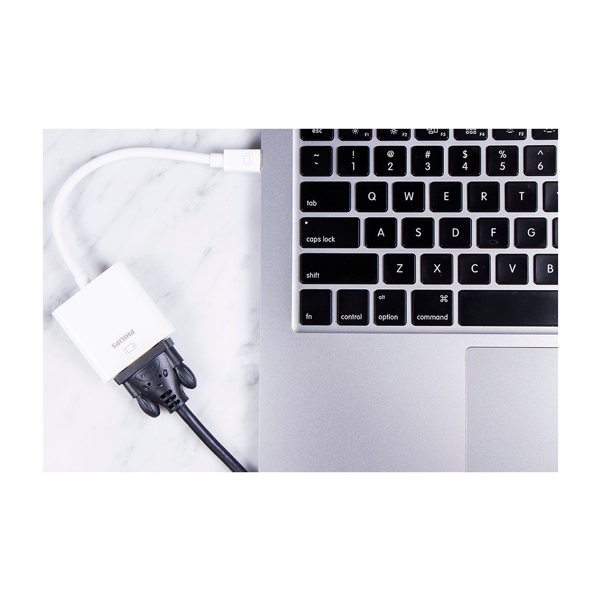 Philips Mini DisplayPort to VGA Adapter, White