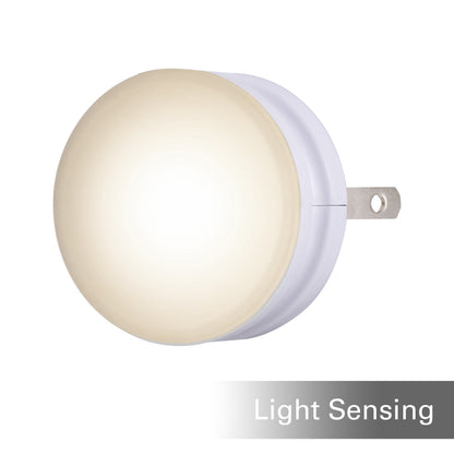 Lights by Night GLO Dot Light Sensing LED Night Light, White