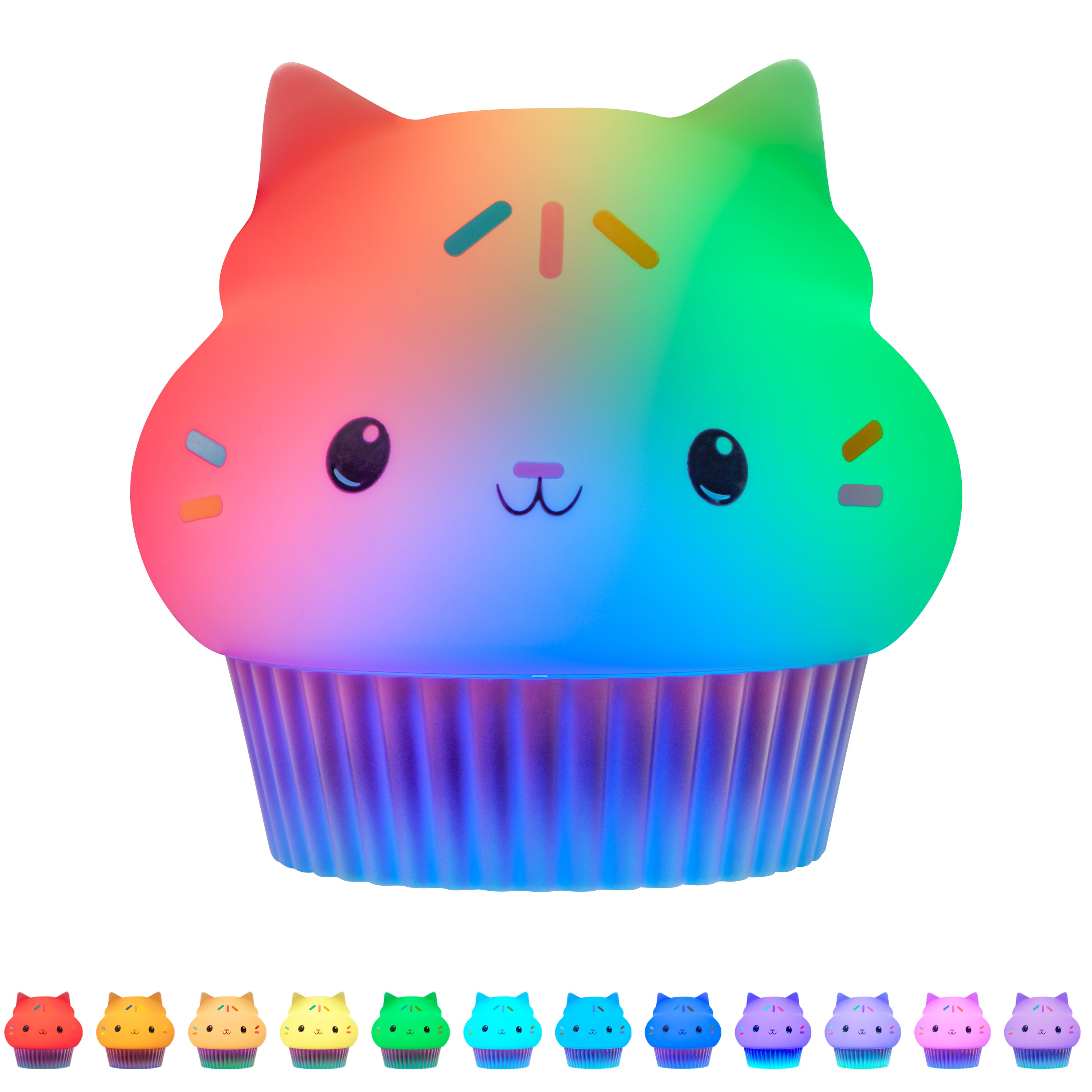 Gabby’s Dollhouse Cakey Cat Color-Changing Squish ’ems Light