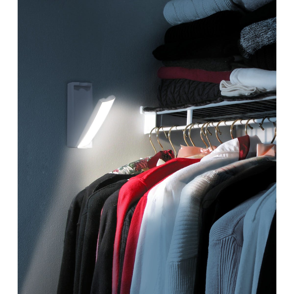 GE Battery Operated Swivel LED Task Light, White