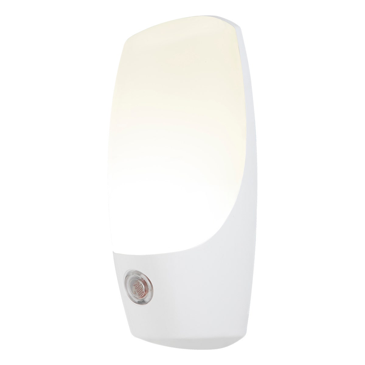 Energizer Plug-In Light Sensing LED Night Light, White