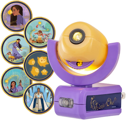 Projectables Disney WISH LED Night Light, Purple