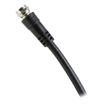 GE 6ft. RG6 Coaxial Cable with F-Type Connectors, Black