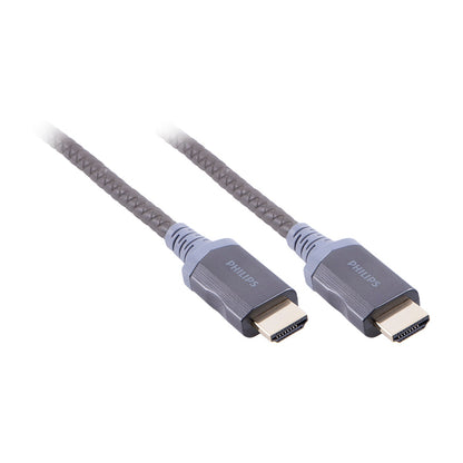 Philips Elite Plus 4 ft. Premium Certified HDMI Cable with Ethernet, Gray