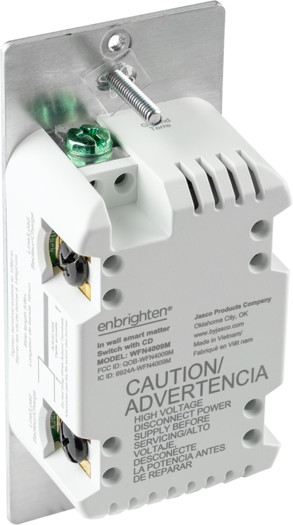 Enbrighten Pro In-Wall Wi-Fi Matter Countdown Smart Switch