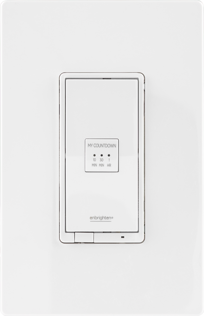 Enbrighten Pro In-Wall Wi-Fi Matter Countdown Smart Switch