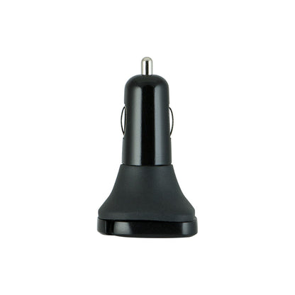 GE 2-USB Wrap-in-Charge Car Charger, Black