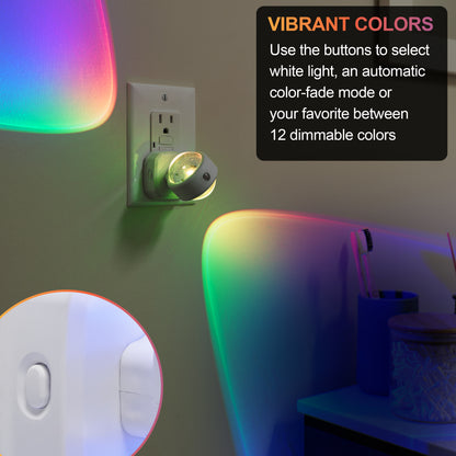 GE Swivel Sconce LED Night Lights