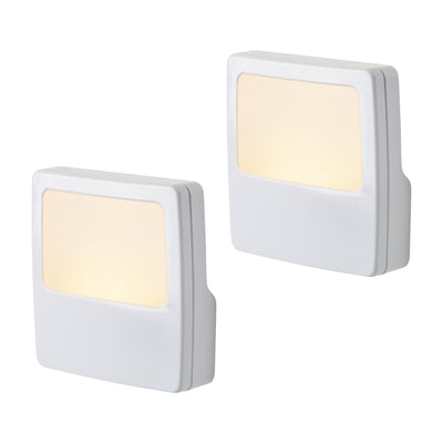Energizer White Always-On LED Night Light, 2 Pack