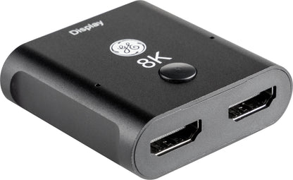 GE-branded 2-Device 8K HDMI Switch