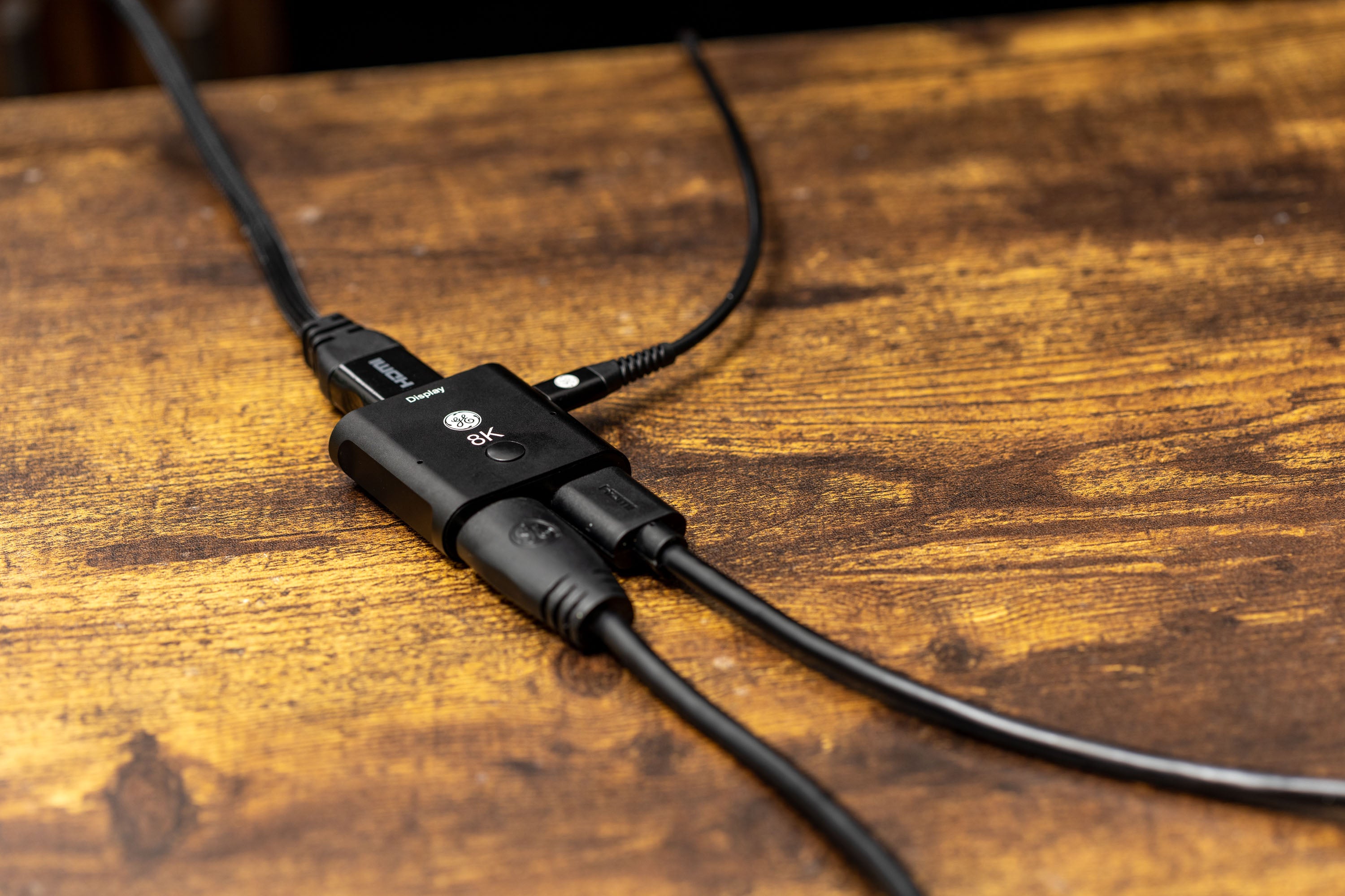 GE-branded 2-Device 8K HDMI Switch