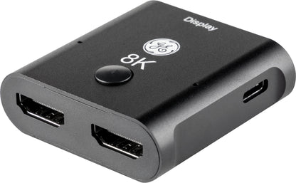 GE-branded 2-Device 8K HDMI Switch