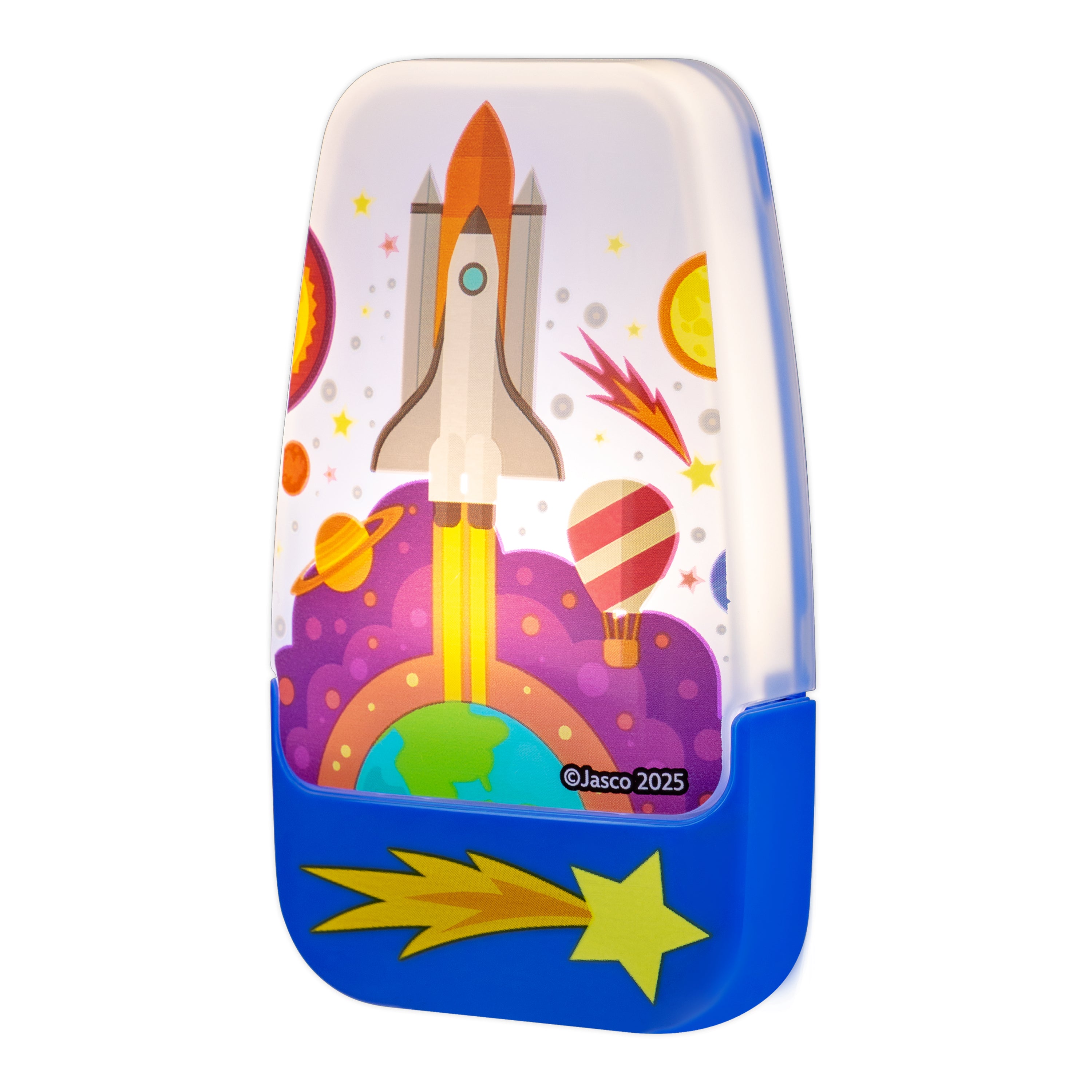 Lights By Night Space Night Light for Kids Plug in