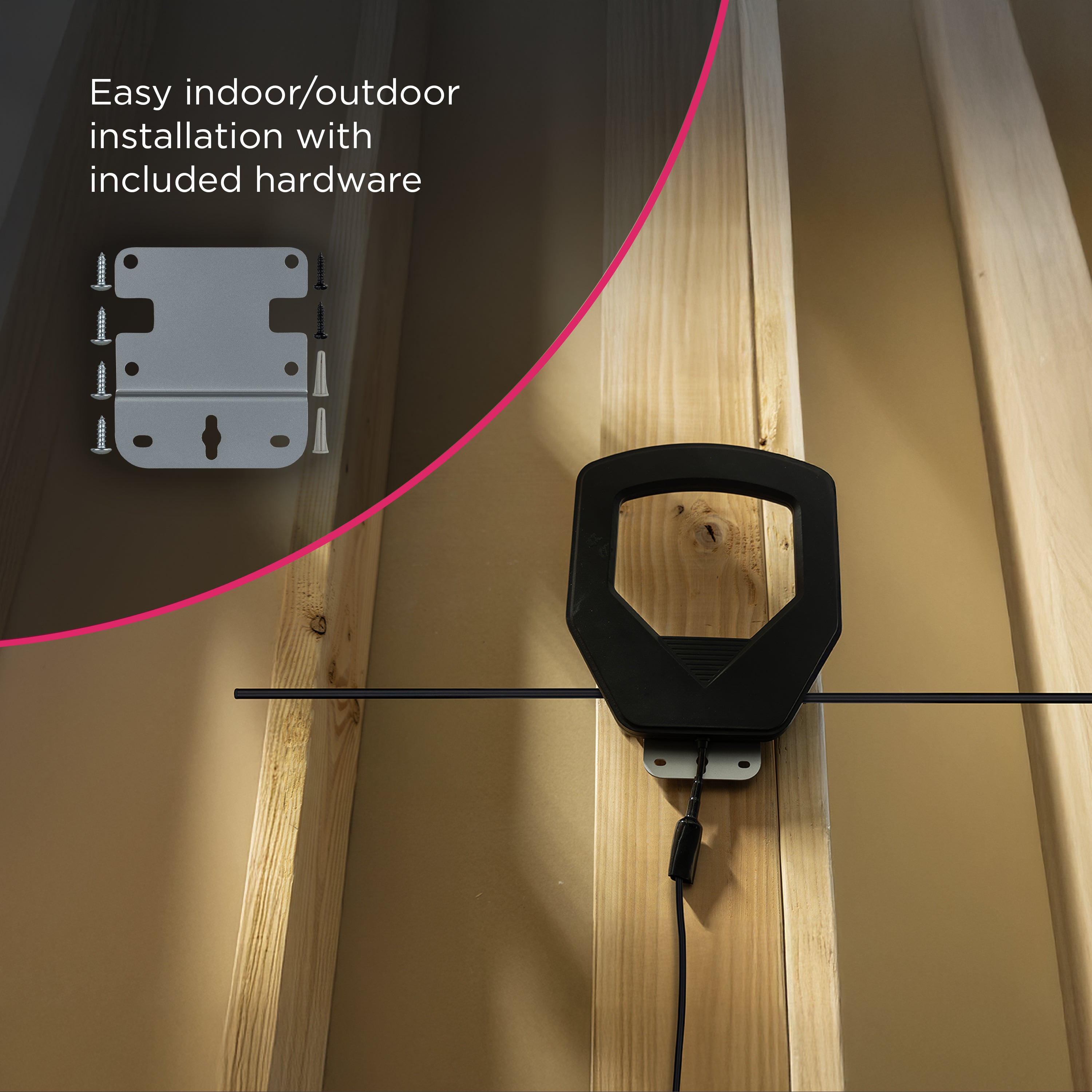 GE-branded UltraPro Optima Outdoor HD Antenna