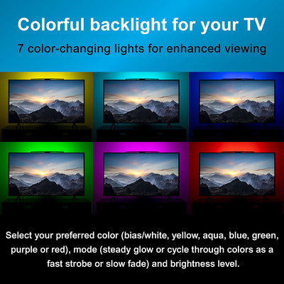 GE-branded Enlighten Color-Changing HD Antenna with LED Backlight
