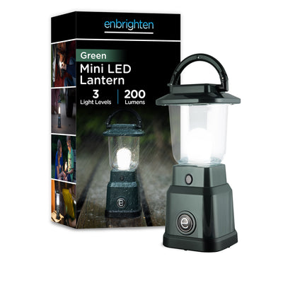 Enbrighten Mini Lantern, Green