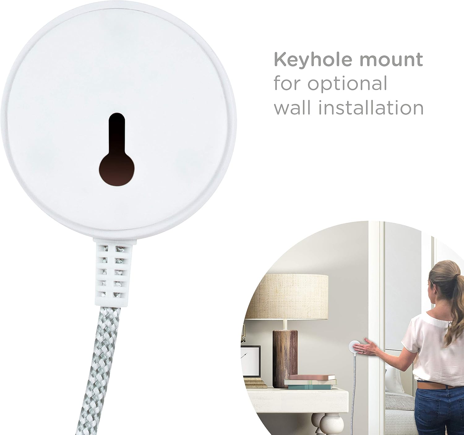 Cordinate Tabletop Switch with Braided Cord 2 pack